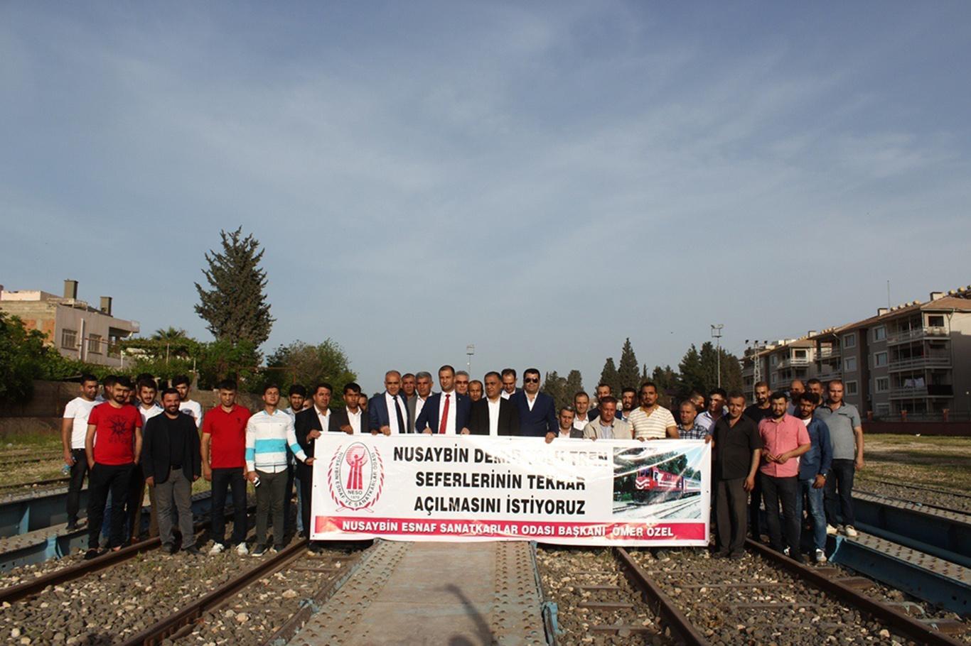 "Nusaybin'de tren seferlerinin başlatılmasını istiyoruz"